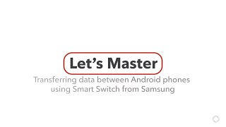 How to Transfer Data Between Androids Smart Switch Method [upl. by Eisle]