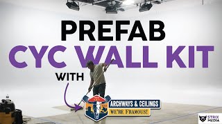 Prefab Cyc Wall Build with StrixMedia [upl. by Gonsalve469]