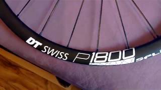 Unboxing DT Swiss P1800 32 DB Spline Aluminium Wheels [upl. by Hume]