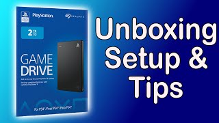 How to Set Up 2TB Seagate External Hard Drive for the PS4 [upl. by Ume]