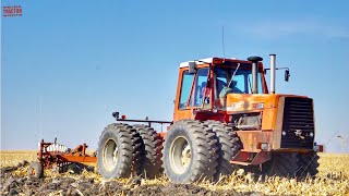 MASSEY FERGUSON 4880 Tractor Plowing [upl. by Erreip]