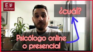 💻 Terapia psicológica virtual o presencial ¿Cuál elegir ventajas y desventajas [upl. by Goodwin403]