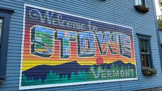 Downtown Stowe Vermont [upl. by Niessuh]