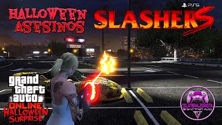 GTA V Halloween Asesinos Slasher [upl. by Inwat]