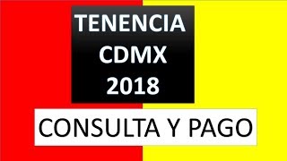 Tenencia 2019 CDMX DF ✅✅✅ Pago de Tenencia  Consultar Adeudos [upl. by Cuthbertson]