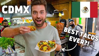 The Ultimate MEXICAN STREET FOOD TACO Tour in Mexico City CDMX Mexico [upl. by Diamond]