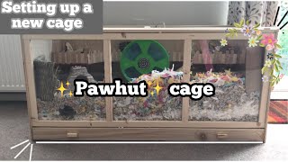 Setting up the PAWHUT cage [upl. by Iam]