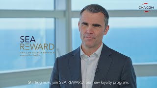 Insights on the new loyalty program SEA REWARD from Olivier NIVOIX EVP Shipping Division of CMA CGM [upl. by Nickelsen210]