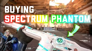 BUYING SPECTRUM PHANTOM IN VALORANT STORE [upl. by Kutchins]