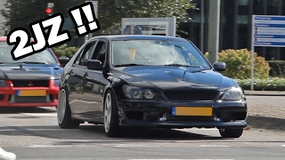 Lexus IS200 2JZ SWAP  Turbo Supra Engine 580WHP [upl. by Arykahs]