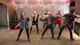 Christmas Dance 2016 with 8 Siblings  Mariah Carey amp Pentatonix [upl. by Lletniuq756]