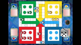 Ludo game in 4 players  Ludo King 4 players Ludo gameplay Jahangir gaming part 32 [upl. by Aleac]