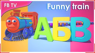 Russian alphabet  Cartoon for children from Funny Bunny TV [upl. by Rosemary244]