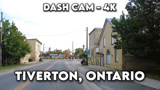 Tiverton Ontario A 4K Drive Through Quaint Charm and Natural Splendor 🚗🌳 [upl. by Attekram136]