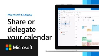 How to share and delegate your calendar  New Outlook for Windows [upl. by Arika190]