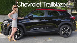 AllNew 2021 Chevrolet Trailblazer Review  Filled with features [upl. by Nylidnarb]