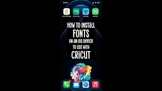 How To Install Fonts on an iPhone or iPad [upl. by Dallman]