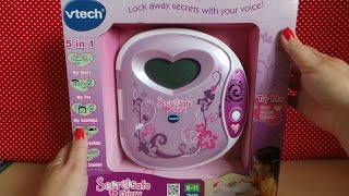 Vtech Voice Control LCD Secret Safe 5 in 1 Diary [upl. by Antonietta]