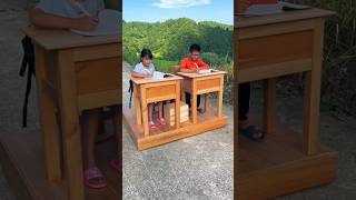 Raju made a wooden car table😍mini wood toywoodworking art skillwoodhand carftsshortsytshorts [upl. by Kramlich771]