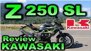 Prueba KAWASAKI Z 250 SL Review en Español con Blitz Rider [upl. by Silohcin]