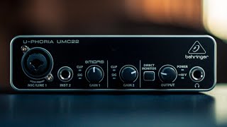 Is this the BEST Budget Audio Interface Behringer UMC22 Review [upl. by Amles]