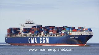 CMA CGM FIDELIO CONTAINER SHIP [upl. by Namyaw]