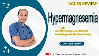 ǁ Fluids amp Electrolytes ǁ Hypermagnesemia كورس NCLEX [upl. by Zebulen723]