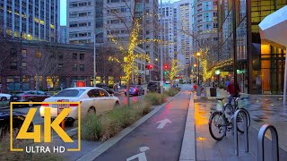 Seattle Streets Walking Tour  4K City Walk Video  Short Preview [upl. by Arriat]