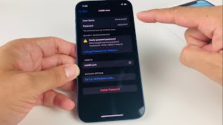 Compromised Passwords iPhone What to Do [upl. by Hook]