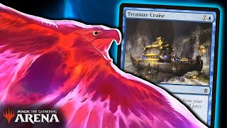 Pioneer Izzet Phoenix is COMPLETE in Explorer  Magic Arena Gameplay [upl. by Nniw]