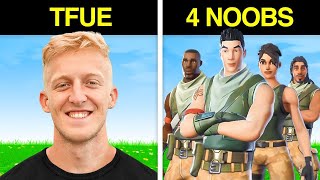 Can 4 Fortnite Noobs Beat Tfue [upl. by Susanna]