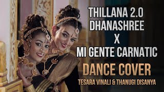 Thillana 20  Dhanashree X Mi Gente Carnatic Indian Raga  Dance Cover [upl. by Drais]