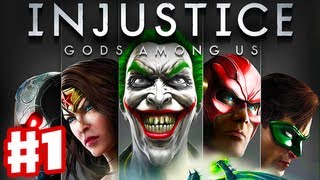 Injustice Gods Among Us  Gameplay Walkthrough Part 1  Batman and Intro PS3 XBox 360 Wii U [upl. by Oap]