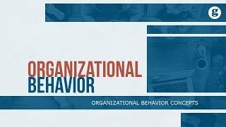 Organizational Behavior [upl. by Kcirdnek]