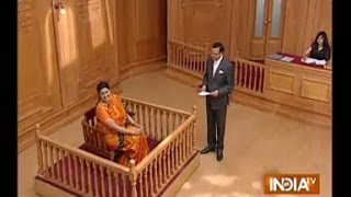 Smriti Irani reveals how she struggled in life in Aap Ki Adalat [upl. by Araas]