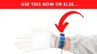 Why use an Electrostatic Wrist Strap  two reasons [upl. by Nielsen]