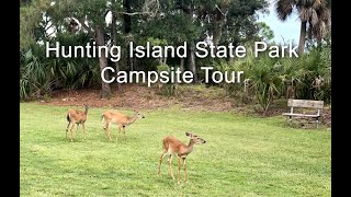 Hunting Island SC Campsites [upl. by Koloski501]