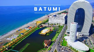 Batumi Georgia Black Sea Resort 4k [upl. by Odarbil613]