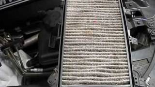 BMW E60 5Series AC Cabin Air Filter Replacement [upl. by Ferreby]