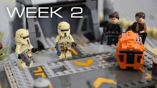 Build to help Xwing Challenge  LEGO Star Wars  Rogue One Red Squadron [upl. by Nolla141]