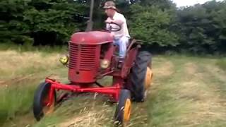 Massey Harris Pony with mid mounted mower 2018 [upl. by Favata]