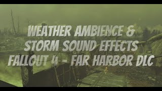 Fallout 4 Far Harbor DLC – The Nucleus and Acadia Ambience [upl. by Aitsirk]