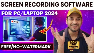 2024 Best Screen Recorder for PC amp Laptop  FREE Screen Recording Softwares NOWATERMARK [upl. by Wilden49]