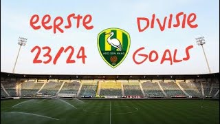 ADO Den Haag Eerste Divisie 2324 goals [upl. by Llerrem9]