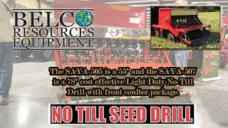 The Tar River SAYA No Till Drill [upl. by Deevan201]