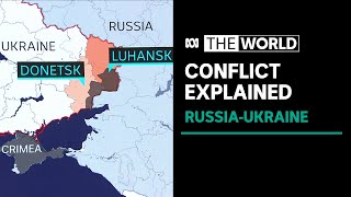 RussiaUkraine crisis conflict in Donbas region explained  The World [upl. by Nitsug518]