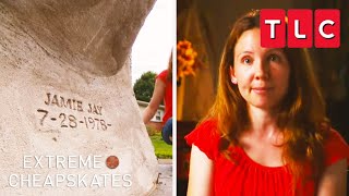 This Woman Made Her Own Gravestone Out of Used Kitty Litter  Extreme Cheapskates  TLC [upl. by Nesnah]