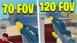 Which Is The Best FOV In Arsenal Roblox [upl. by Isla]