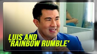 Luis Manzano thrilled to host newest ABSCBN game show Rainbow Rumble  ABSCBN News [upl. by Aynekal]