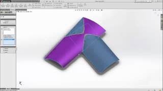 SOLIDWORKS – Trim Surfaces [upl. by Pietrek]